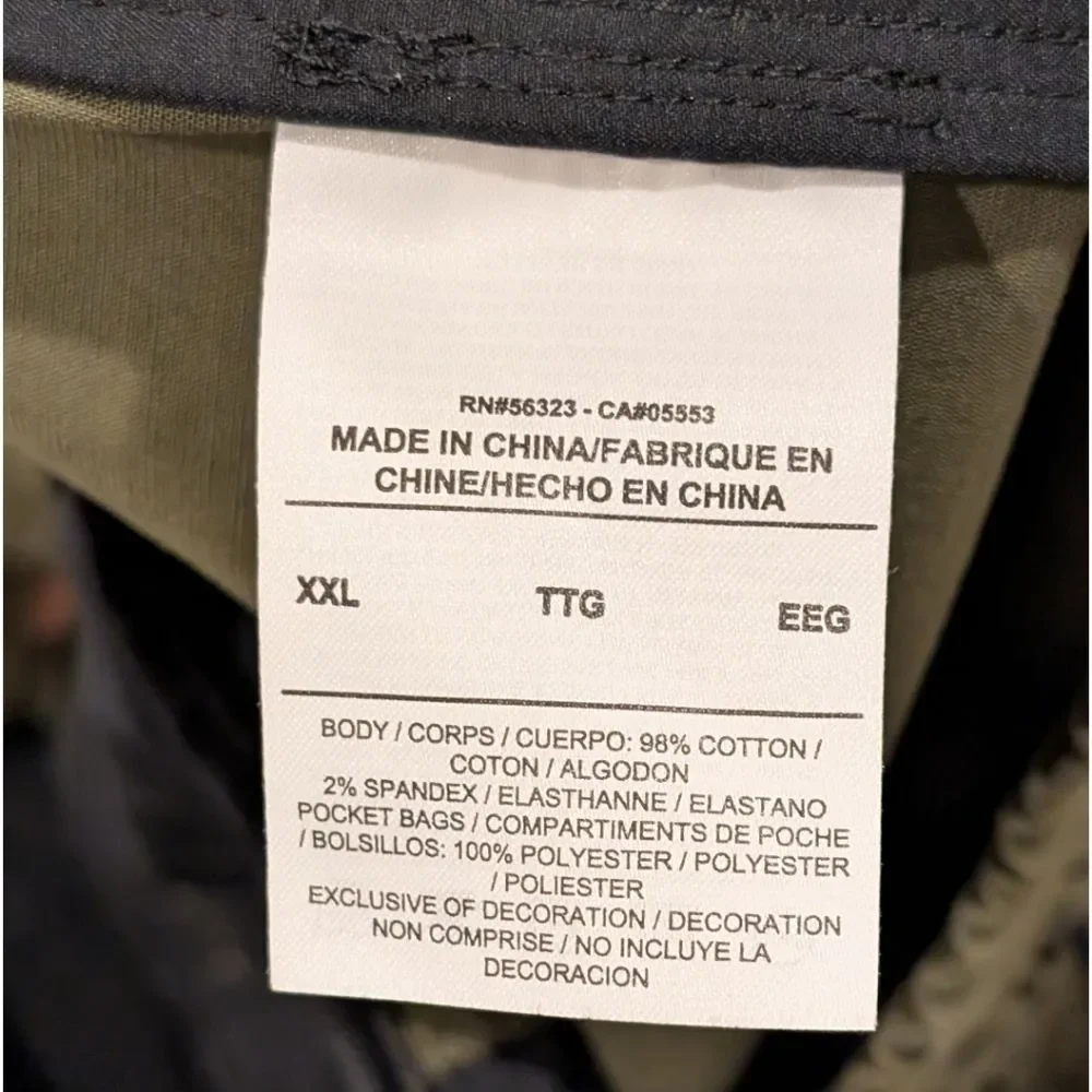 Nike ACG Errolson Hugh Cargo Pants Olive XXL AQ3524-395 Techwear